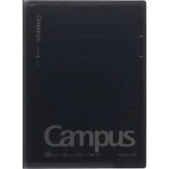 （まとめ買い）コクヨ キャンパス 書類収容カバーノート セミB5 50枚 スモークグレー ノ-613B-TM 【3冊セット】