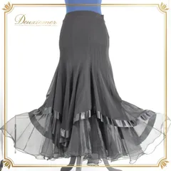 社交ダンス 衣装 スタンダード スカート パーティー レッスンウェア 練習着 ブラック系 黒 無地 シンプル レース 透け感 華やか 上品 かわいい 流行 フェミニン おしゃれ ダンス 練習服 ショート丈 エレガント スタイリッシュ フィット感 伸縮性 大人