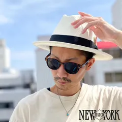 2024年最新】NEW YORK HAT（ニューヨークハット） 麦わら帽子 ストロー