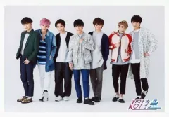 【中古】生写真(男性) 超特急/集合(7人)/全身・衣装緑.青.黒.白.赤.グレー・カイ右手タクヤ肩・背景白/「超特急 LIVE TOUR 2016 Synchronism～Body ＆ Groovin’～」生写真セット 第14弾 