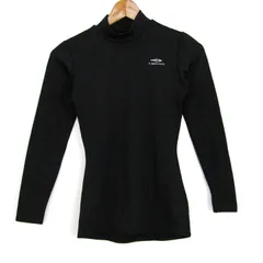 ティゴラ 長袖Ｔシャツ スポーツウエア モックネック ストレッチ トップス レディース Mサイズ ブラック系 TIGORA 【中古】のサムネイル