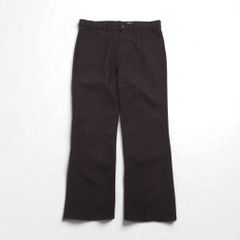 Levi's 90年代 USA製 スタプレ STA-PREST ブーツカット スラックスパンツ L グレー SCOVILLジップ 黒タブ 10517-9028