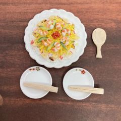 ミニチュアフード　ちらし寿司セット②