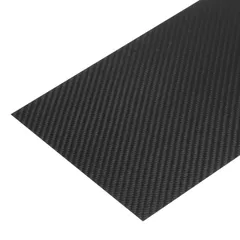 uxcell 1枚のカーボンファイバーシート 200x300x0.5mm マ ット仕上げ パルトルードフラットカーボンファイバーストリップ トゥイル織りパネルシート カイト RC飛行機用