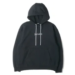 NIKE ナイキ パーカー ブラック 黒 サイズ:L | 20SS Just do it.ロゴ刺繍 スウェットパーカー (AS M NSW JDI HOODIE PO FLC HVY) | トップス フーディー プルオーバー【メンズ】【中古】