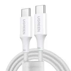 【新品 未使用 未開梱】 UGREEN　USB-C to USB-C 高耐久ナイロン編組ケーブル 1m 100W 15267 ［USB Power Delivery対応］　UGR-OT-100005のサムネイル