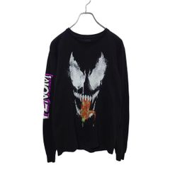アンダーカバー「THE ORGANS」ロングTシャツ 心臓グラフィック M 黒