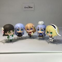 【ごちうさ】*ココア* *チノ* *千夜* *シャロ* *チノ（シークレット）*プリコッテ5体セット