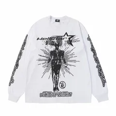 【極美品】HELLSTAR BASIC LOGO ロングTシャツLサイズ 極美品】HELLSTAR BASIC LOGO ロングTシャツLサイズ