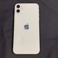 apple iPhone11 128GB ホワイト MHDJ3J/A 新パッケージ版 - メルカリ