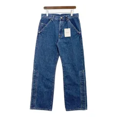 APOCRYPHA FLYSIDE DENIM PANTS デニムパンツ FLYSIDE DENIM PANTS BLUE – mdnt.store