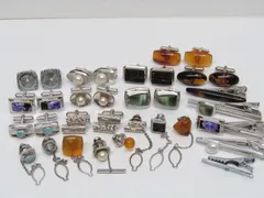 【まとめ売り】ヴィンテージ カフス ネクタイピン セット