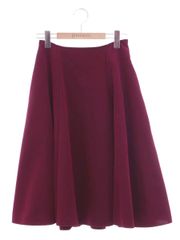 フォクシーニューヨーク Skirt 39983 スカート 38 ワインレッド ITATH1TNF9D8
