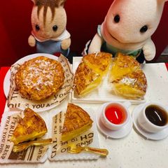 529アップパイセット⭐️ドールハウス　リカちゃん　シルバニア　バービー　樹脂粘土　ねんどろいど　ブライス　フィギュア　オビツ　ミニチュア　フェイクフード