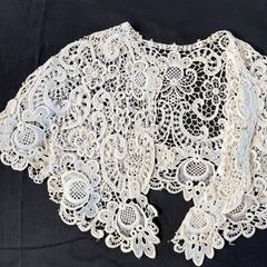 アンティークレース　ギュピールレース　ボレロ　子供服