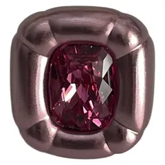 SWAROVSKI(スワロフスキー) リング美品  - ピンク