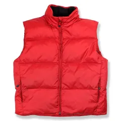 90s OLD GAP ダウンベスト オーバーサイズ 裏フリース スタンド