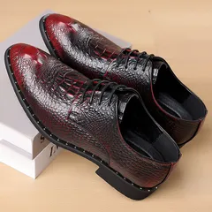ARTISAN 赤 クロコダイル風 スニーカー 27 ARTISAN 赤 クロコダイル風 スニーカー 27