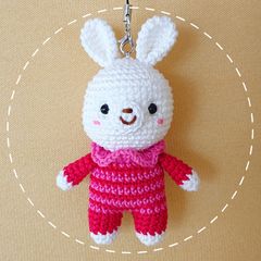くま あみぐるみストラップ ミニ - メルカリ