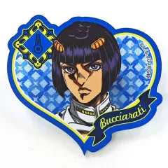 【中古】バッジ・ピンズ ブローノ・ブチャラティ 「ジョジョの奇妙な冒険 第五部 黄金の風 ジョジョの奇妙な冒険 第六部 ストーンオーシャン アニメ化記念特別イベント ジョジョ～新たなる旅立ち～ vol.1 ハート型ラメアクリルバッジ vol.1」