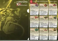 【中古】クリアファイル(男性アイドル) 阪神タイガース A5ミニクリアファイル ファンクラブ10周年記念