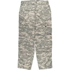 古着 米軍実品 迷彩柄 ACU デジタルカモ リップストップ ミリタリー カーゴパンツ USA製 MEDIUM/REGULAR メンズM相当/eaa534477