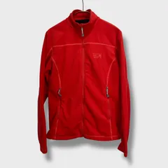 ☆マウンテンハードウェア☆フリースジャケット☆テックウェア☆赤☆M☆F25M