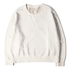新品 visvim ビズビム スウェット サイズ:2 ダメージ&ムラ染め加工 オーバーサイズ AMPLUS SB SWEAT L/S U.D.23SS オフホワイト トレーナー トップス カットソー カジュアルのサムネイル