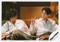 【中古】生写真(ジャニーズ) King ＆ Prince/平野紫耀・神宮寺勇太/横型・上半身/シングル「ツキヨミ / 彩り」MV＆ジャケ写オフショット/公式生写真