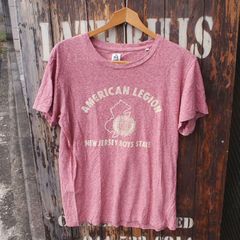 【Hollywood Ranch Market】 ハリウッドランチマーケット ハリラン 聖林公司 霜降り プリント Tシャツ 1 (S)