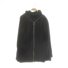 ダブルスタンダードクロージング ダブスタ DOUBLE STANDARD CLOTHING BOMBERHEAT JACKET ボンバーヒートジャケット ブルゾン フード フェイクレイヤード F 紺 黒 ネイビー ブラック /ES ■OSのサムネイル