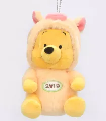 【中古】ぬいぐるみ ベビープー(亥) 干支ぬいぐるみバッジ2019 「くまのプーさん」 東京ディズニーリゾート限定