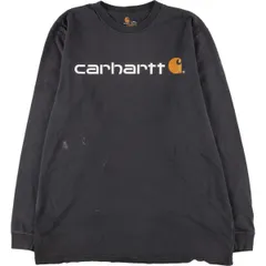 古着 カーハート Carhartt ORIGINAL FIT ロングTシャツ ロンT メンズL/eaa429721