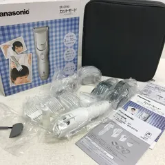 ヘアカッター　カットモード　新品未開封　ER-GF80 パナソニック、耳周りもカットしやすいヘアカッター「カット