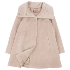 美品 マックスマーラ Max Mara STUDIO コート シャギー アルパカのサムネイル