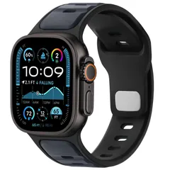 【在庫セール】9 10 SE シリーズ 8 2/Ultra 2/Ultra Ultra Ultra バンド バンド バンド Watch Apple コンパチブル コンパチブル 7-1（49/46/45/44/42，アンスラサイト） 防水シリコンスポーツバンド