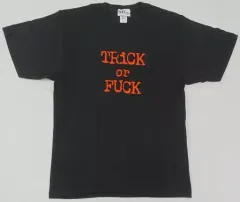 【中古】Tシャツ(女性アイドル) BiSH TRiCK Tシャツ ブラック Lサイズ 「BRiNG iCiNG SHiT HORSE TOUR FiNAL “THE NUDE”」