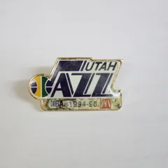 1990年代 NBA UTAH JAZZ ユタ・ジャズ ピンズ ピンバッジ バッジ バスケ 94年 95年 Vintage マクドナルド
