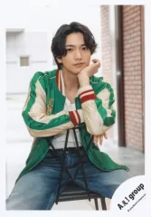 【中古】生写真(STARTO) Aぇ! group/正門良規/膝上/「Aぇ! group Debut Tour ～世界で1番AぇLIVE～」グッズオフショット/公式生写真