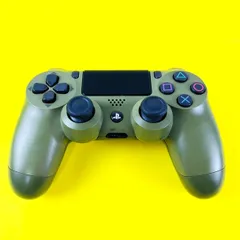 ◇【動作OK】 SONY DUALSHCOK4 モスグリーン 緑 限定 カラー デュアルショック4 コントローラー PS4 純正品