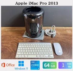 「美品」Apple iMac Pro 2013/3.5 GHz 6コアIntel Xeon E5/64GB/SSD1TB/AMD FirePro D300 2 GB *2枚/office2024/Windows11/CJ516-1のサムネイル