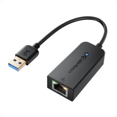 New Arrival: Gigabit Ethernet Adapter, USB 3.0 to 10/100/1000Mbps High-Speed ​​RJ45 Gigabit Ethernet Wired LAN Adapter, Compatible with Matters MacBook Pro