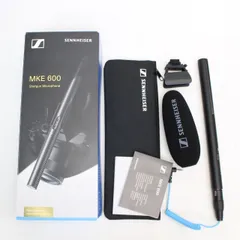 【美品】Sennheiser ゼンハイザー MKE 600 / おまけ付き Amazon | Sennheiser MKE 600 ビデオ、シネマ、ブロードキャスト