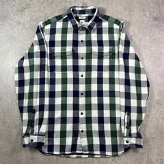 00年代 OLD GAP オールドギャップ チェック ヘビーネルシャツ メンズL 