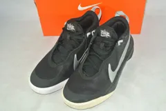 アウトレット ナイキ チーム ハッスル D 10 黒 靴 バッシュ cw6735-004 24CM 訳あり未使用品/送料無料/激安処分