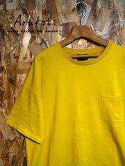 SLICK ワンポケットTシャツ イエロー