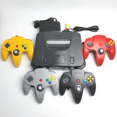 ★しっかりスティック★ ニンテンドー64 コントローラー4個つき すぐに遊べるセット