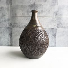 【加茂市のまだまだ使えるもの】信楽焼 焼き物 花瓶 花器 フラワーベース 大きめ 伝統工芸
