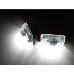 激白光 ! 交換式 ! ダイハツ LED ナンバー灯 ライセンスランプ タント LA600S LA610S L X G Xターボ カスタムX RS リミテッド SAIII b6943