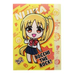 【メール便】ぼっち ざ ろっく！ ポケットファイル ダイカットクリアファイル5P 5インデックス A4 伊地知虹夏 サンスター文具 新学期準備文具 アニメキャラクター グッズ 